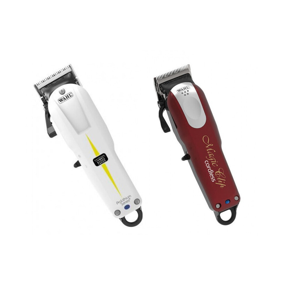 Wahl Cordless Super Taper Clipper and Cordless Magic Clipper