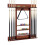 Costway Billiards Pool Cue Rack Only Wall Mounted Billiard Stick Holder 1