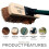 Soft Bristle Broom Head Handle Yard Brush Sweeping 10" Indoor Outdoor 5