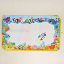 (2) Magic Doodle Mat Colorful Water Painting Cloth Reusable Portable Developmental Toy Kids Gift