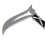 PLAYWELL COMPETITION / DEMO KAMAS BLACK - (EAGLE HEAD - DOUBLE BLADED) 4