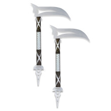 PLAYWELL COMPETITION / DEMO KAMAS BLACK - (EAGLE HEAD - DOUBLE BLADED)