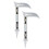 PLAYWELL COMPETITION / DEMO KAMAS BLACK - (EAGLE HEAD - DOUBLE BLADED) 1