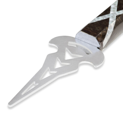 PLAYWELL COMPETITION / DEMO KAMAS BLACK - (EAGLE HEAD - DOUBLE BLADED) 1