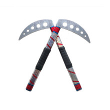 PLAYWELL ELITE COMPETITION / DEMO KAMAS WITH GRIP - SILVER/RED