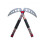 PLAYWELL ELITE COMPETITION / DEMO KAMAS WITH GRIP - SILVER/RED 1