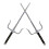 (18 Inches) PLAYWELL SAI CHROME DAGGERS - OCTAGONAL 1