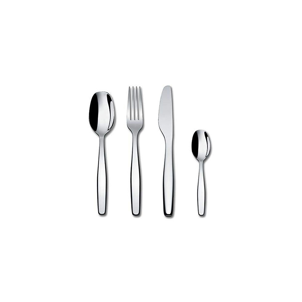 Alessi Anf06s24 Itsumo 24-Piece Steel Cutlery Set