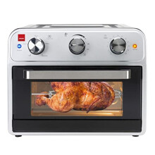 Sensio Home Mega 21L Capacity Air Fryer Oven, Family Size Healthy Cooking, 1800W Multifunctional, Rotisserie Bake Broil Toast Timer, Oil Free Coo