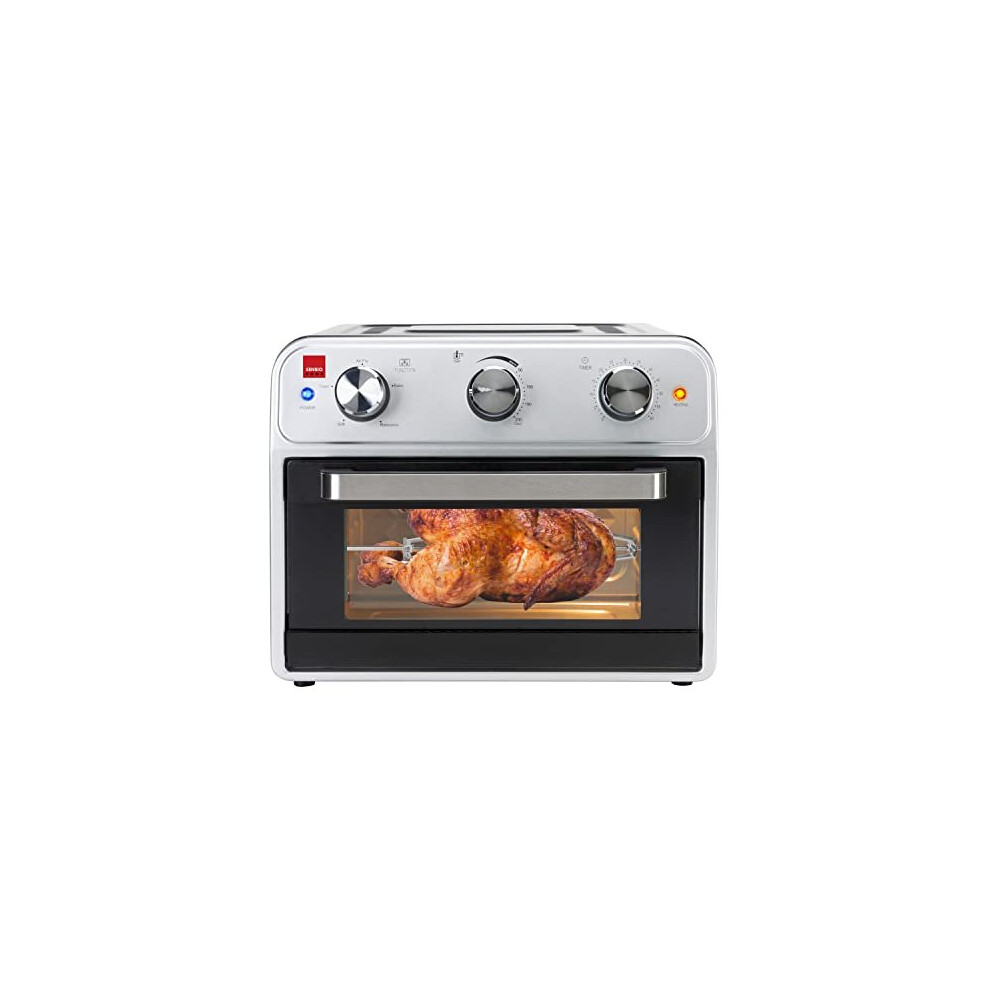 Air Fryer Oven 21L Large Size Rotisserie Multifunctional 5 Programs