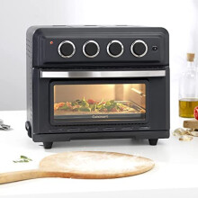 Cuisinart Air Fryer Mini Oven, 7 Functions, Air Fry, Roast, Bake, Grill, Toasties, Toast & Keep Warm, Slate Grey, TOA60U