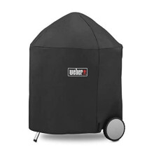 Weber 7153 Cover with Storage Bag 26 Inch Charcoal Grills, beige