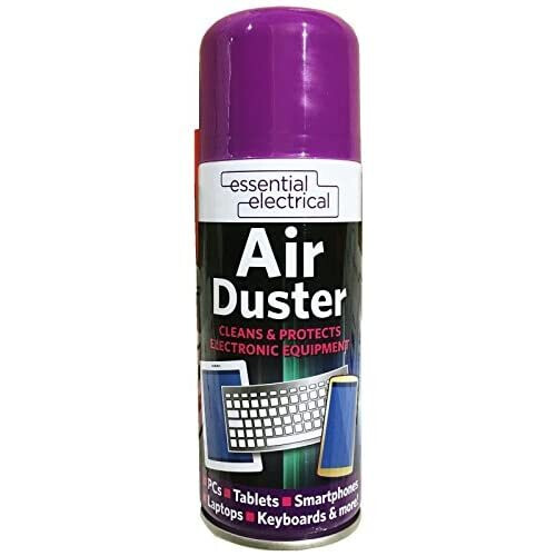 Rapide 200ml Compressed Air Duster Cleaner Can,Canned for Laptop Keyboard Mouse