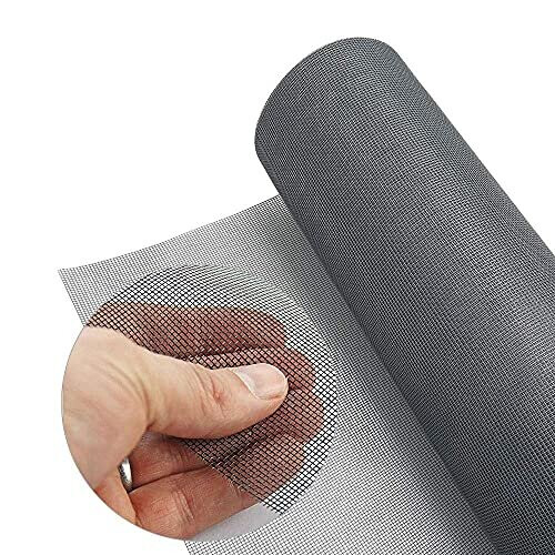Insect Mesh - Ideal For Covering Windows (Grey Mesh 1.2 mt wide )