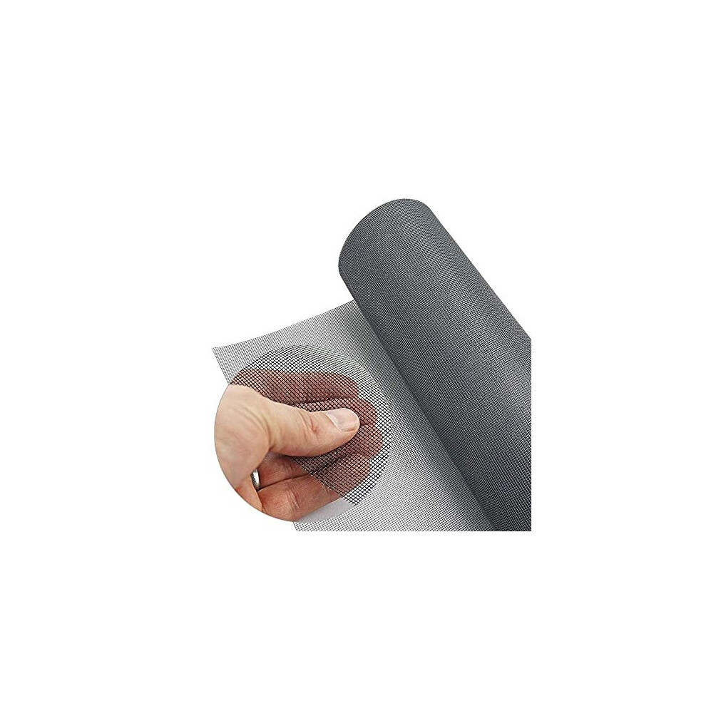Biocare Insect Mesh - Ideal For Covering Windows (Grey Mesh 1.2 Mt Wide )
