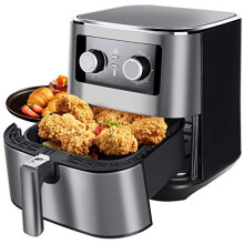 Air Fryer Oven, Uten 5.5L Air Fryers Home Use 1700W with Rapid Air Technology for Healthy Oil Free & Low Fat Cooking , Baking and Grilling with R