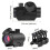 Feyachi RDS-25 Red Dot Sight 4 MOA Micro Red Dot Gun Sight Rifle Scope with 1 inch Riser Mount 4
