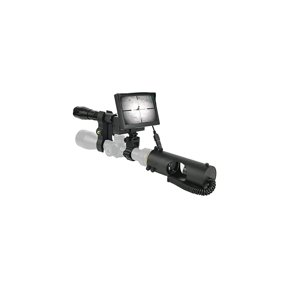 Photos - Other Photo Accessory JASHKE DIY Digital Night Vision Scope for Rifle Hunting with HD Camera and 5-inch Portable Display Screen
