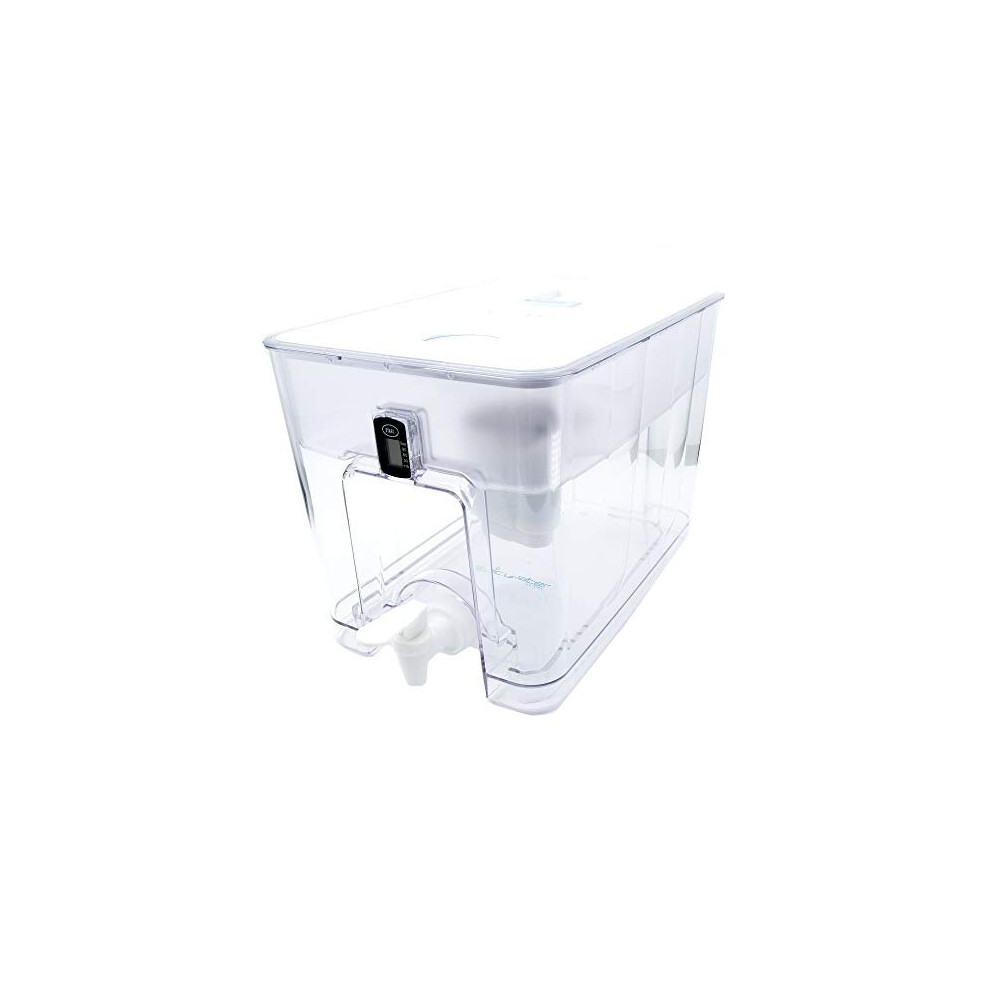Epic Pure | Countertop Water Filter Dispenser For Drinking Water | 36 Cup | 150 Gallon Long Last Filter | BPA Free | Removes Fluoride, Chlorine,