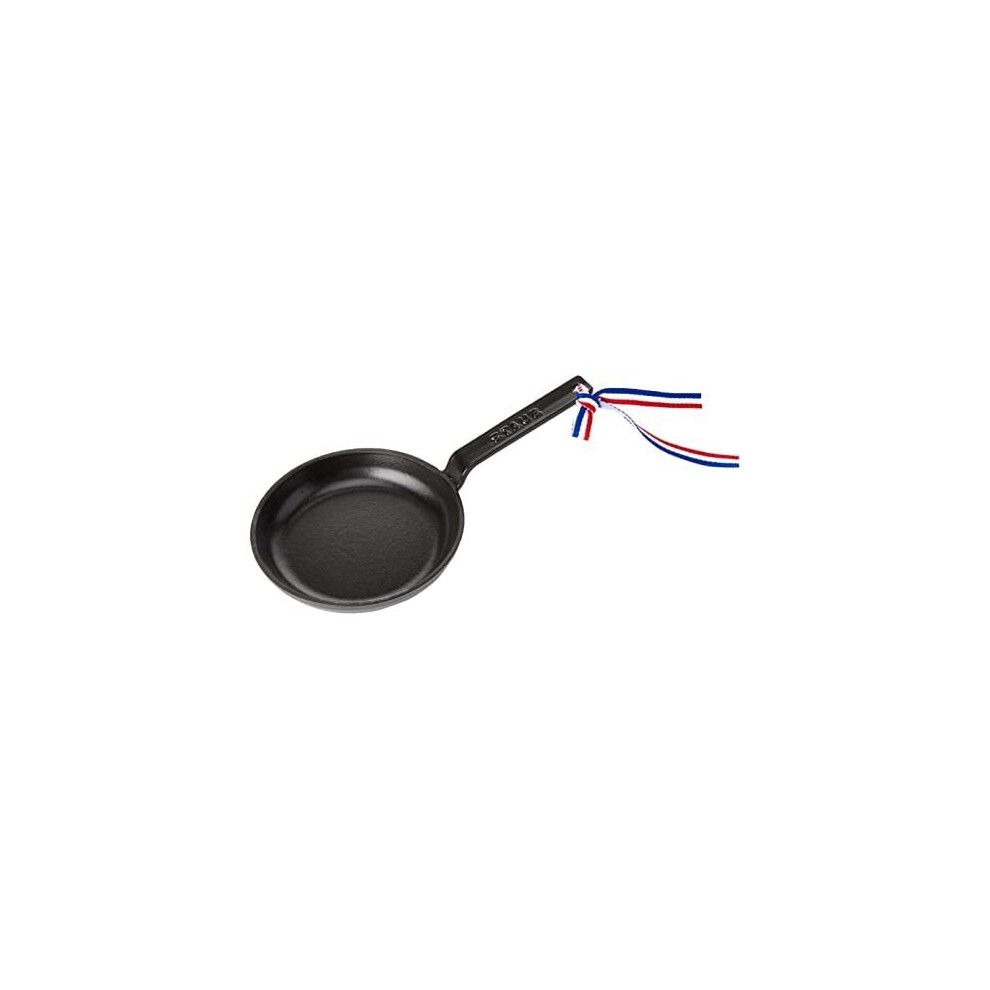 STAUB Cast Iron Mini Frying Pan, Black, 12 cm