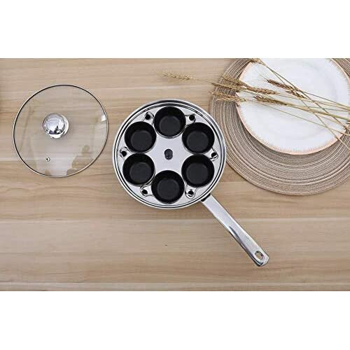 Egg Poacher Pan Stainless Steel Poached Egg Cooker Perfect Poached