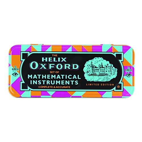 Helix Oxford Geo Maths Set - Orange 2