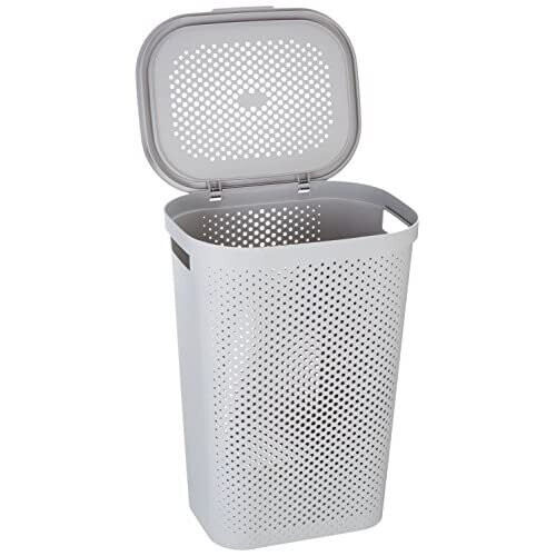 Curver CURVER Wäschekorb 60 L Hellgrau 1