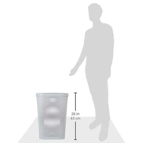 Curver CURVER Wäschekorb 60 L Hellgrau 2