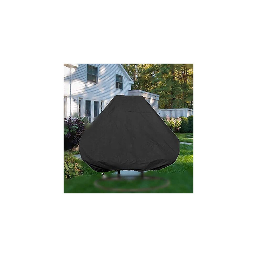 Double Egg Chair Cover Waterproof Patio Hanging Egg Chair Covers Veranda Garden Cocoon Egg Chair Protective Cover Outdoor Rattan Wicker Swing Cha