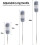 DELUX Microfiber Feather Duster Extendable Duster with 100 inches Extra Long Pole Bendable Head & Long Handle Dusters for Cleaning Ceiling Fan High 3