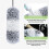 DELUX Microfiber Feather Duster Extendable Duster with 100 inches Extra Long Pole Bendable Head & Long Handle Dusters for Cleaning Ceiling Fan High 6