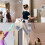 DELUX Microfiber Feather Duster Extendable Duster with 100 inches Extra Long Pole Bendable Head & Long Handle Dusters for Cleaning Ceiling Fan High 2