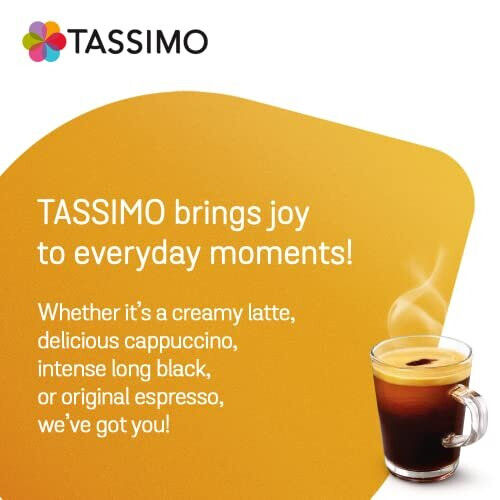 Tassimo Tassimo Cafe HAG Crema Decaffeinated Coffee Pods - 5 Packs (80 Drinks) 2
