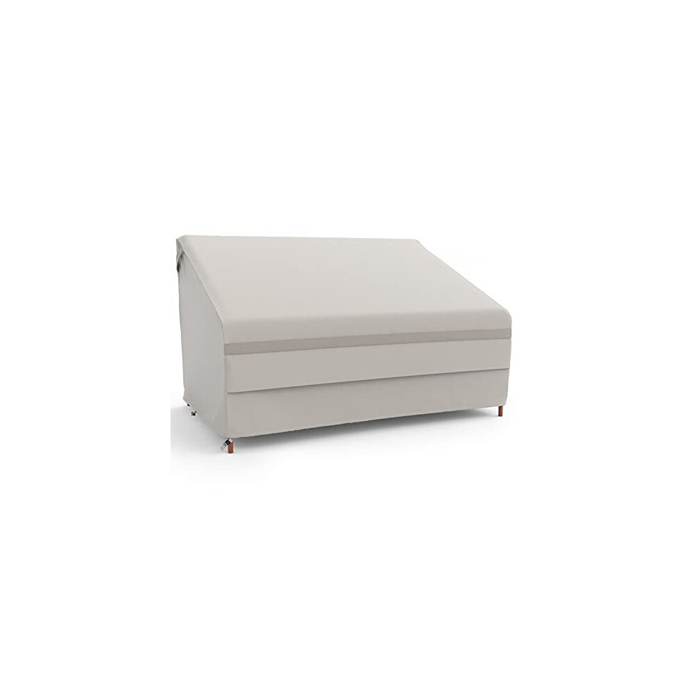 LONUO MR.COVER 3-Seat Patio Sofa Cover, 78" Wide Loveseat Outdoor Patio Furniture Cover, Rip-Stop and Weather Resistant,78" W x 34" D x 34''H
