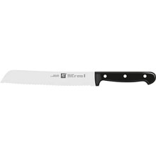 ZWILLING Bread Knife, Blade length: 20 cm, Serrated blade, Special stainless steel/Plastic handle, Twin Chef