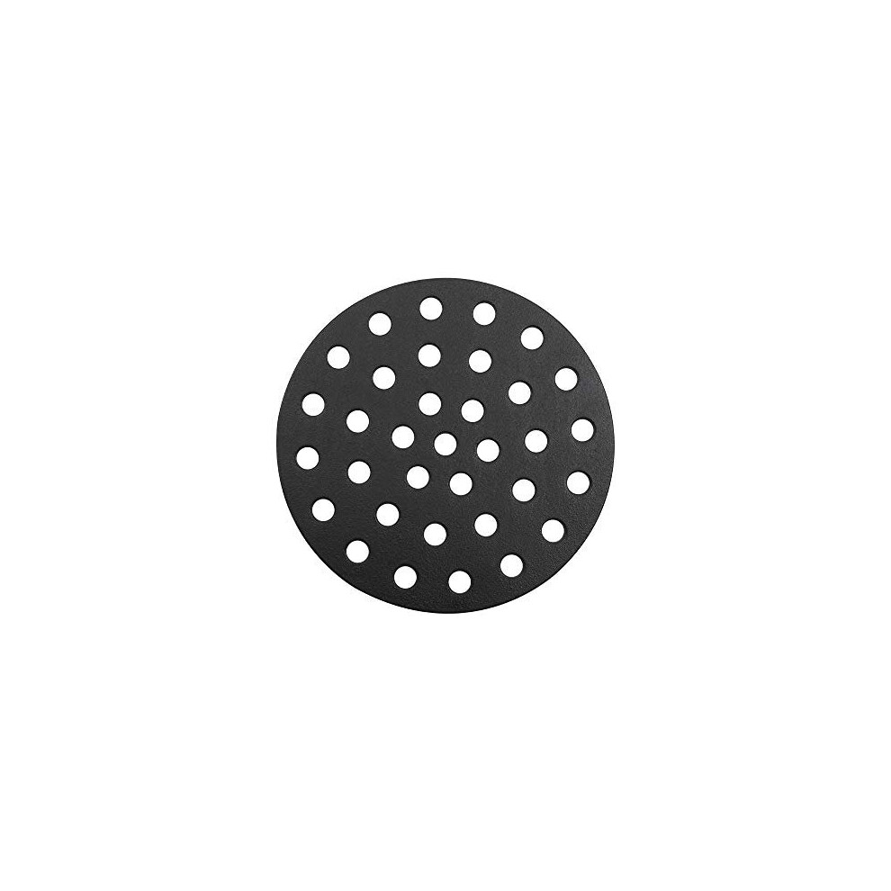 Dracarys 10.5 inch Cast Iron Charcoal Grate,BBQ High Heat Charcoal Plate Fit for Kamado Joe Classic Weber Smokey Joe Fire Grate Pit Boss Grill Pa