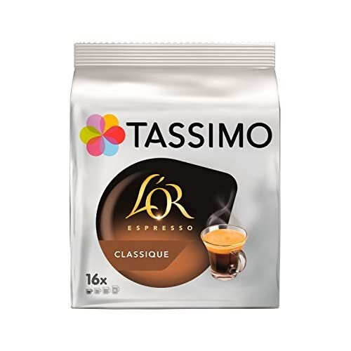 Tassimo Tassimo LOr Espresso Classic Coffee Pods - 5 Packs (80 Drinks)