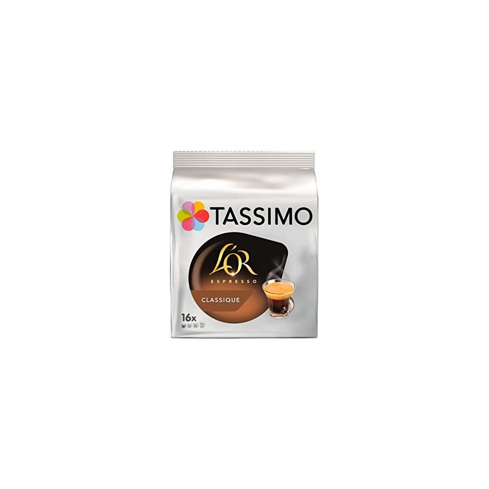 Tassimo Lor Espresso Classic Coffee Pods - 5 Packs (80 Drinks)