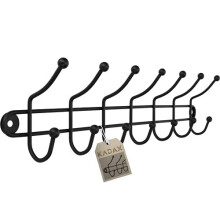 KADAX Wandhalter für Kleidung an der Wand mit 7 Haken