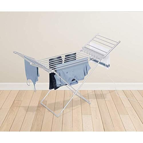 BARGAINSGALORE ELECTRIC HEATED CLOTHES AIRER DRYER INDOOR HORSE RACK