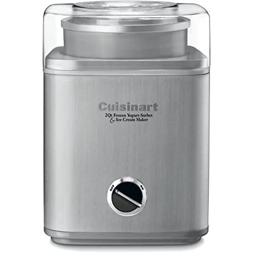 Cuisinart Cuisinart ICE-30BCP1 ICE30BC Ice Cream Maker, Stainless Steel, Plastic, Silver