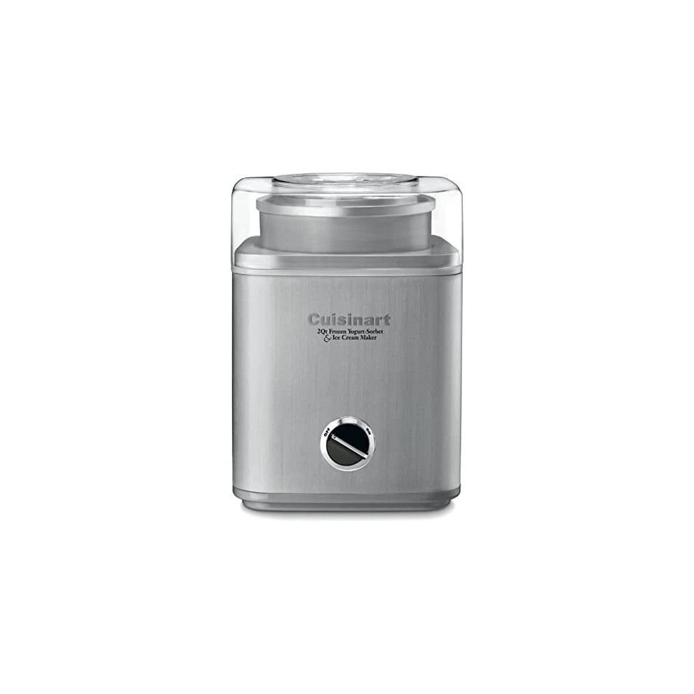 Cuisinart ICE-30BCP1 ICE30BC Ice Cream Maker, Stainless Steel, Plastic, Silver