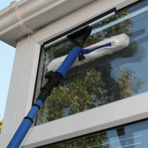 3.5M Telescopic Window Cleaner Kit Window Cleaning Equipment Squeegee Soft Head By Benelux