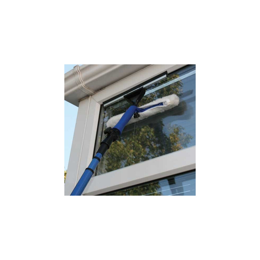 3.5M Telescopic Window Cleaner Kit Window Cleaning Equipment Squeegee Soft Head By Benelux