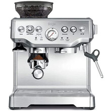 Sage Barista Express Espresso Machine - Espresso and Coffee Maker, Bean to Cup Coffee Machine, BES875UK , Brushed Stainless Steel
