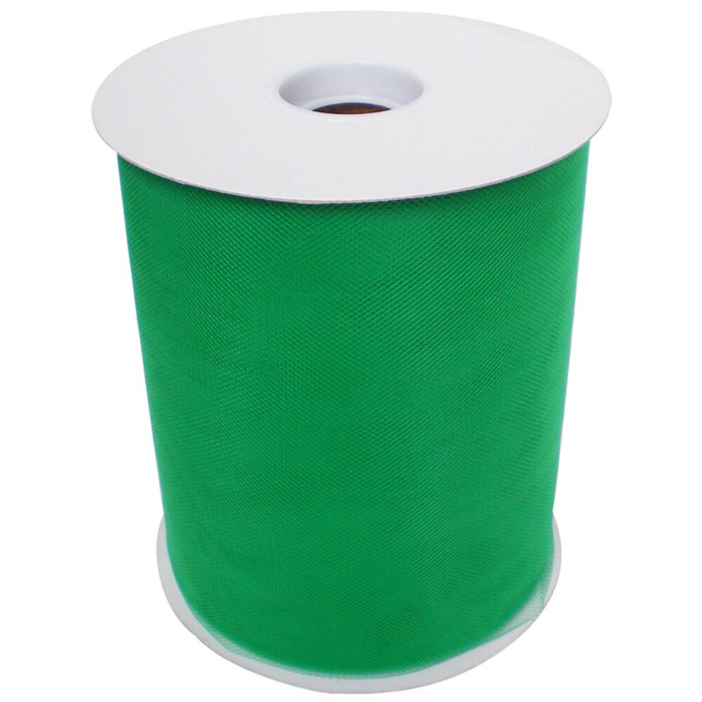 (Green, 6'x 100 yards) Time to Sparkle TUTU TULLE ROLL Soft Netting Craft Fabric 100% Nylon Wedding