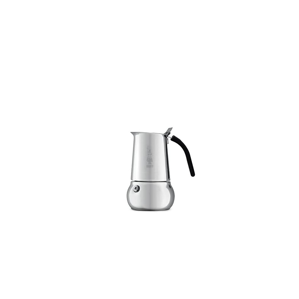 Bialetti 4888 Kitty Espresso Maker For 2 Cups, Aluminium, Silver