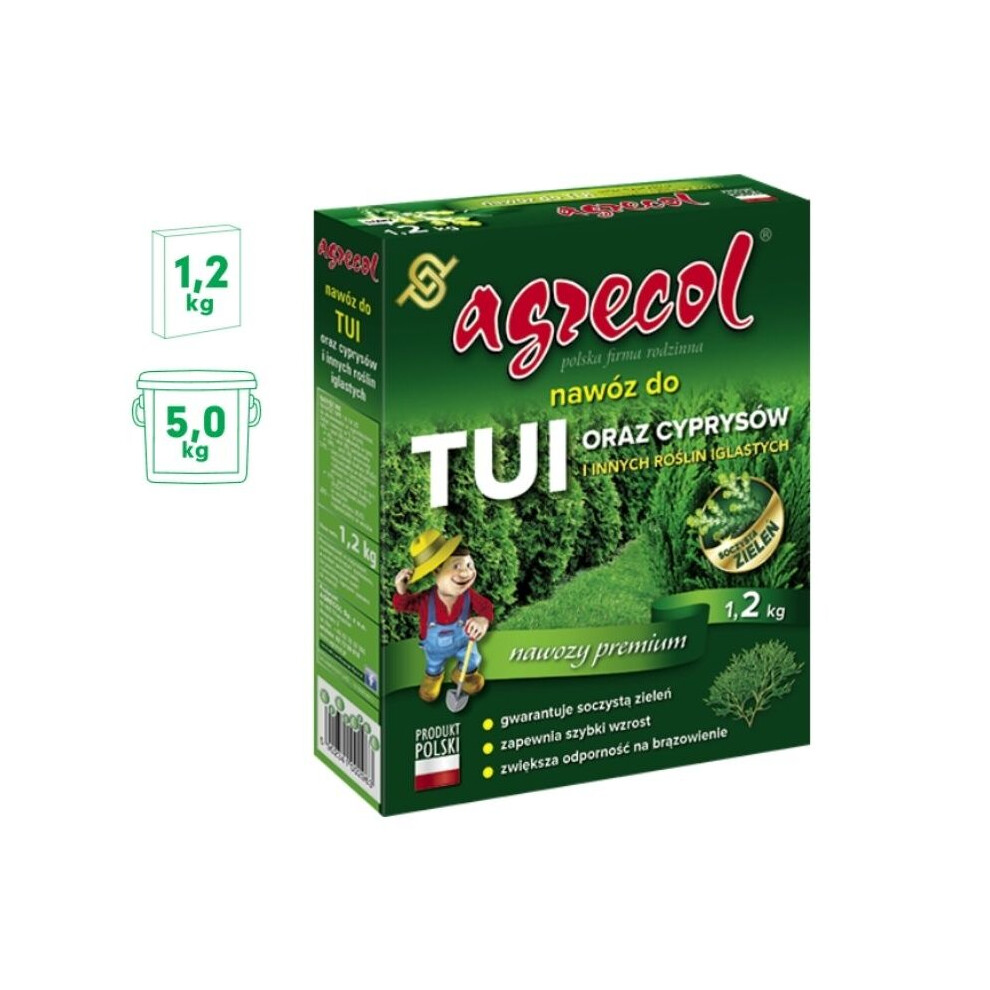 Fertilizer for thuja,  cypress and conifers  - 1.2 kg