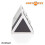 COZY PET Triangular Rabbit Hutch Cozy Pet Grey Guinea Pig Hutches Ferret Runs RH05GR 7