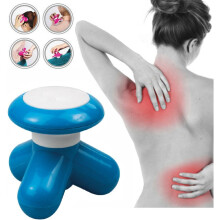 Mini Portable Wireless Massager USB Powered Full Body Back Pain Relief Cordless